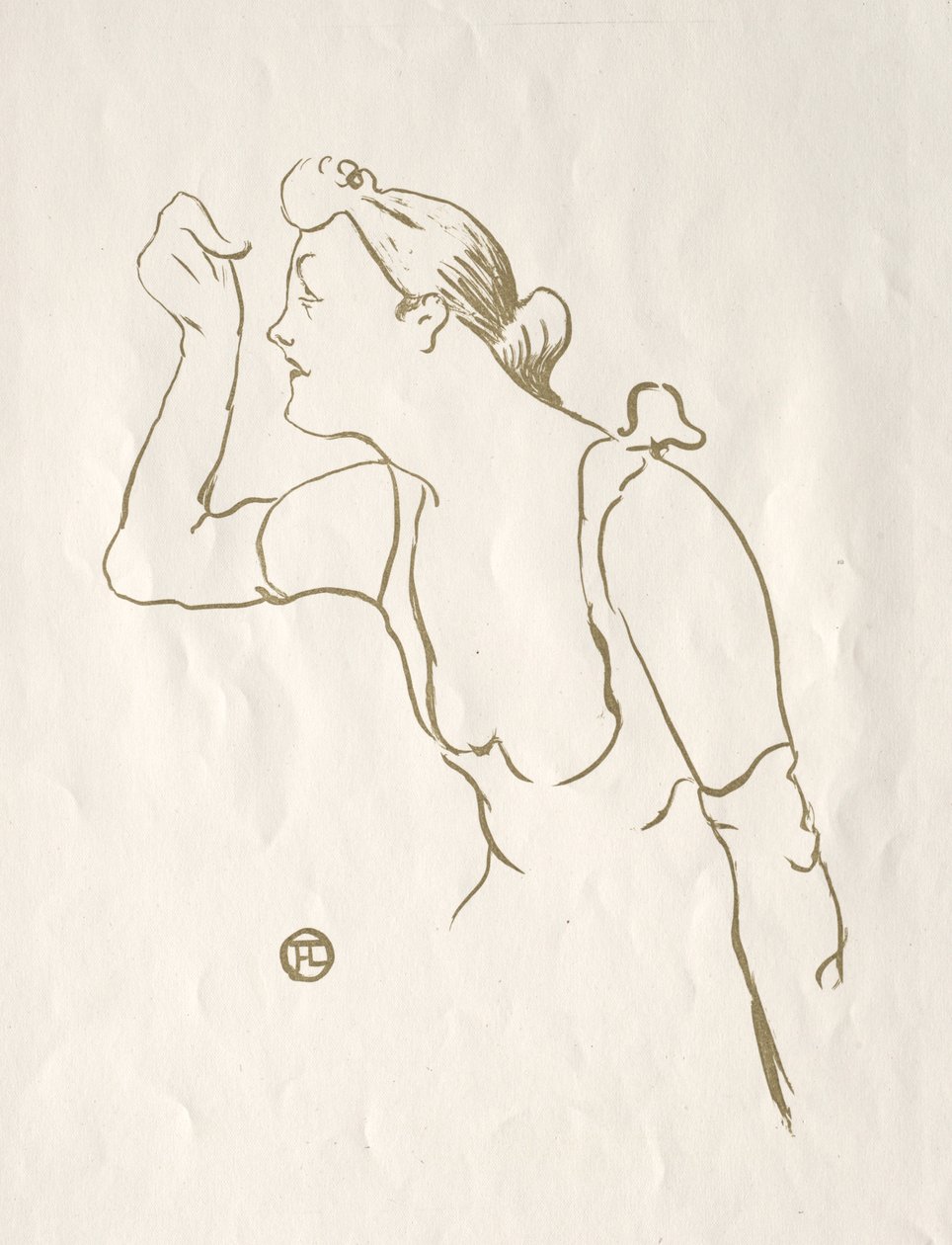 Paula Brébion by Henri de Toulouse Lautrec
