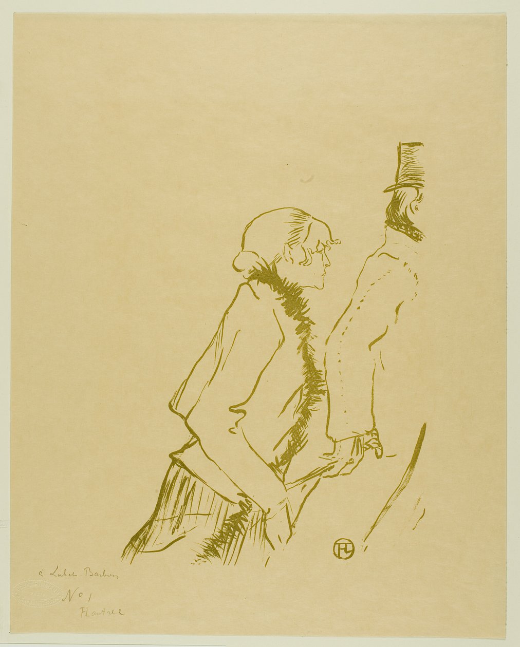 Poor Street-Walker! by Henri de Toulouse Lautrec