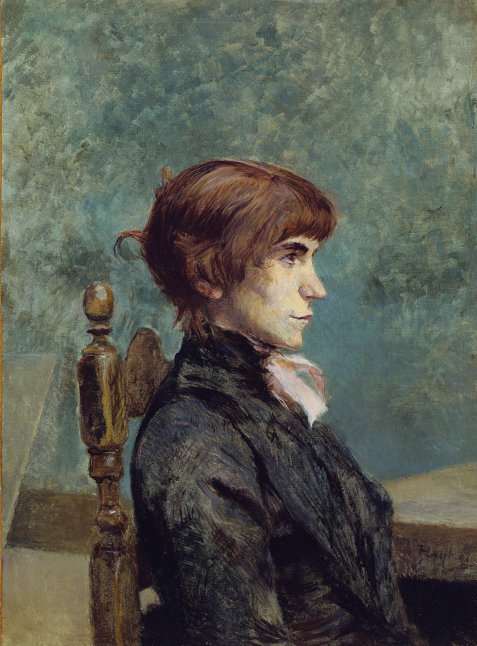 Portrait of Jeanne Wenz by Henri de Toulouse Lautrec
