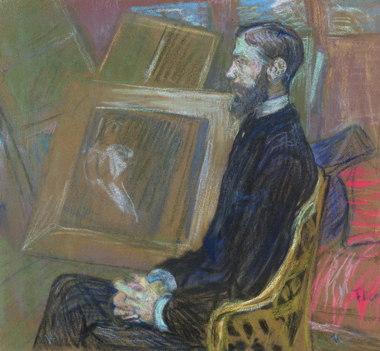Portrait of M. Georges Henri Manuel by Henri de Toulouse Lautrec