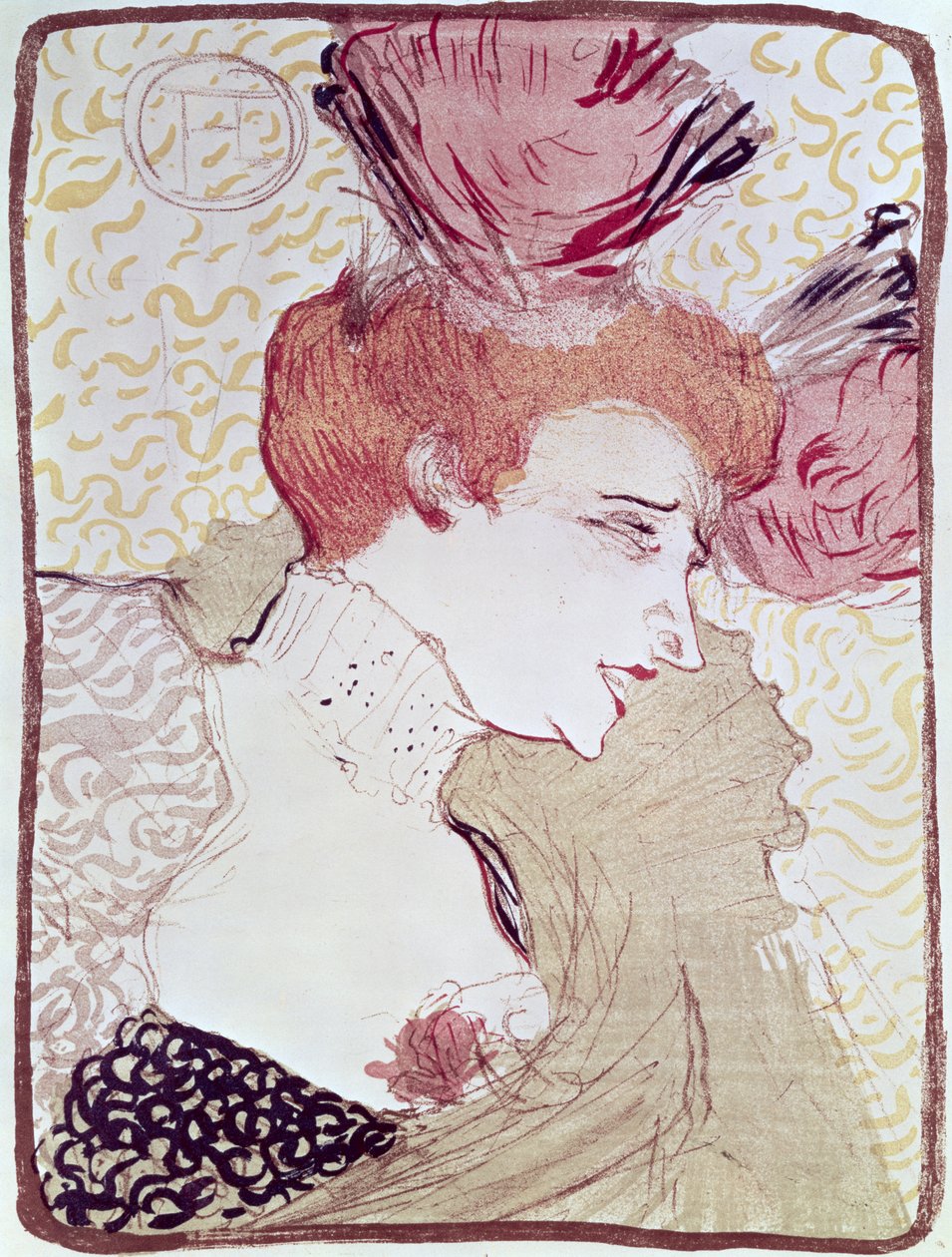 Portrait of Marcelle Lendor by Henri de Toulouse Lautrec