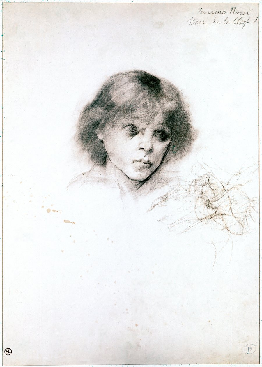 Portrait of Severino Rossi by Henri de Toulouse Lautrec