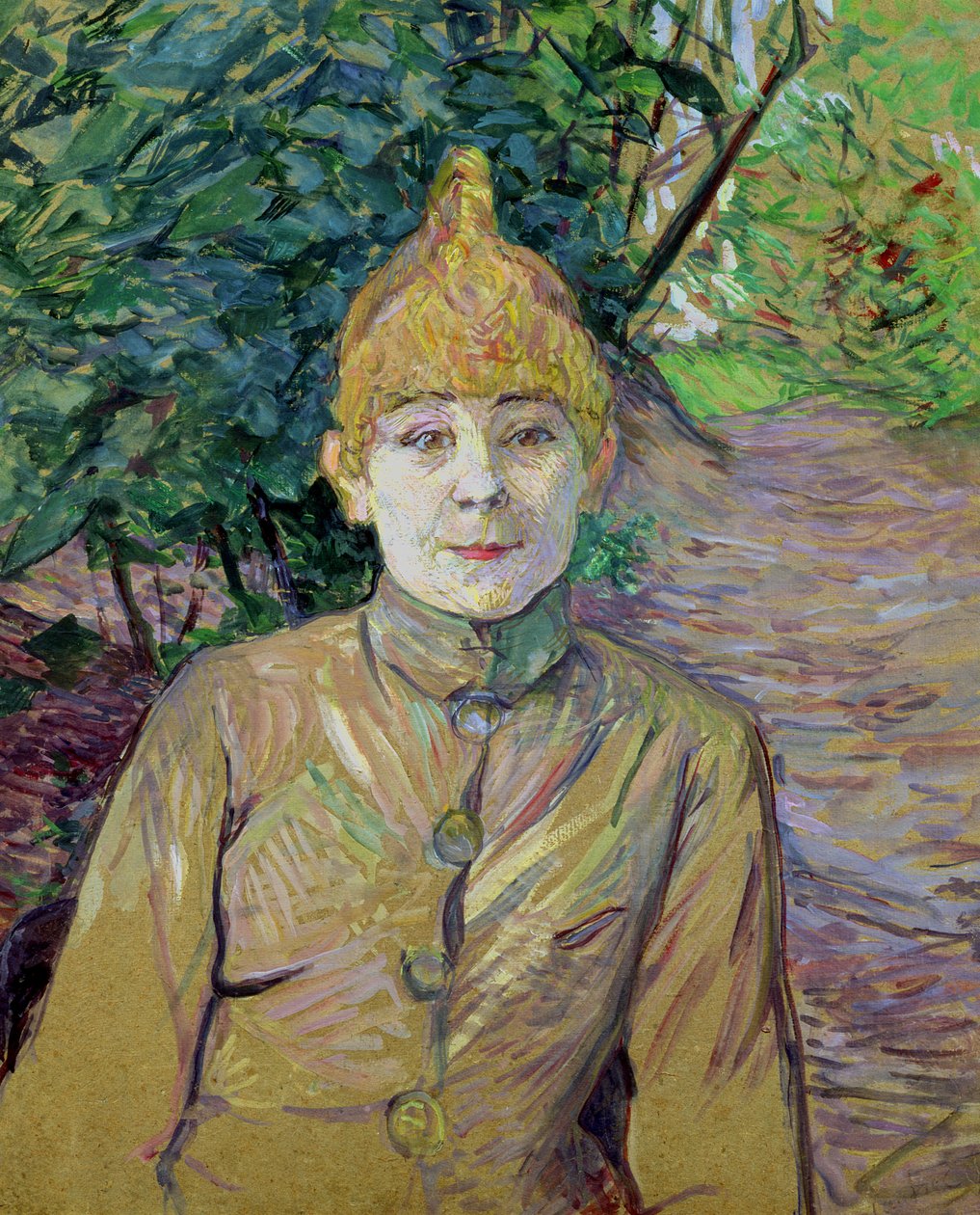 Portrait of a woman, possibly the French dancer Louise Weber (1870-1927) known as 