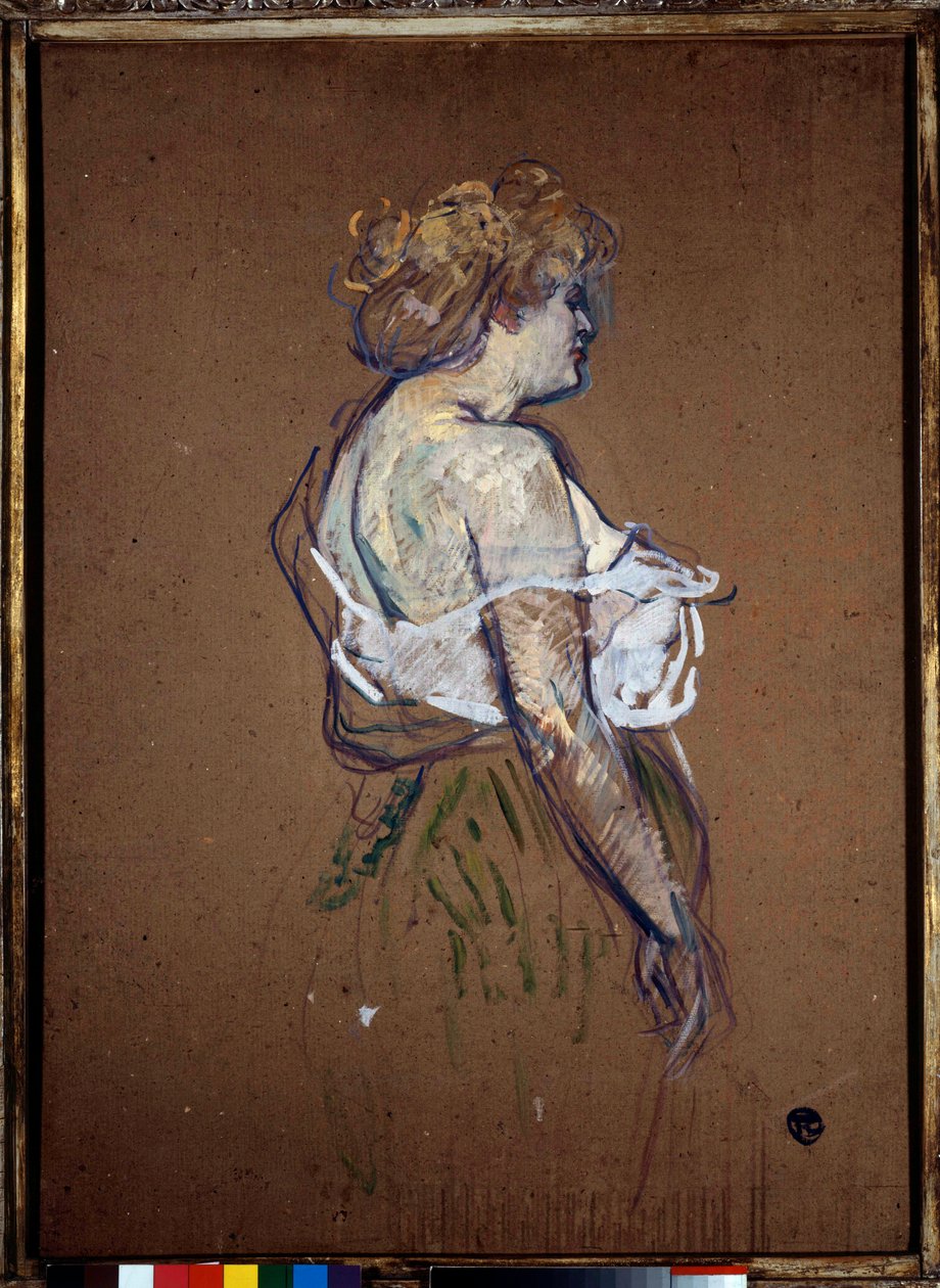 Prostitution: Portrait of Lucie Bellager by Henri de Toulouse Lautrec