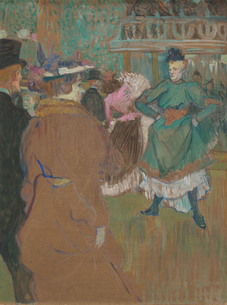 Quadrille at the Moulin Rouge by Henri de Toulouse Lautrec