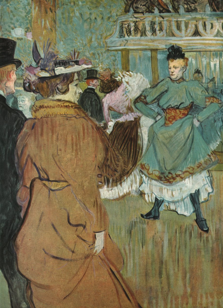 Quadrille at the Moulin Rouge, 1892, 1952 by Henri de Toulouse Lautrec
