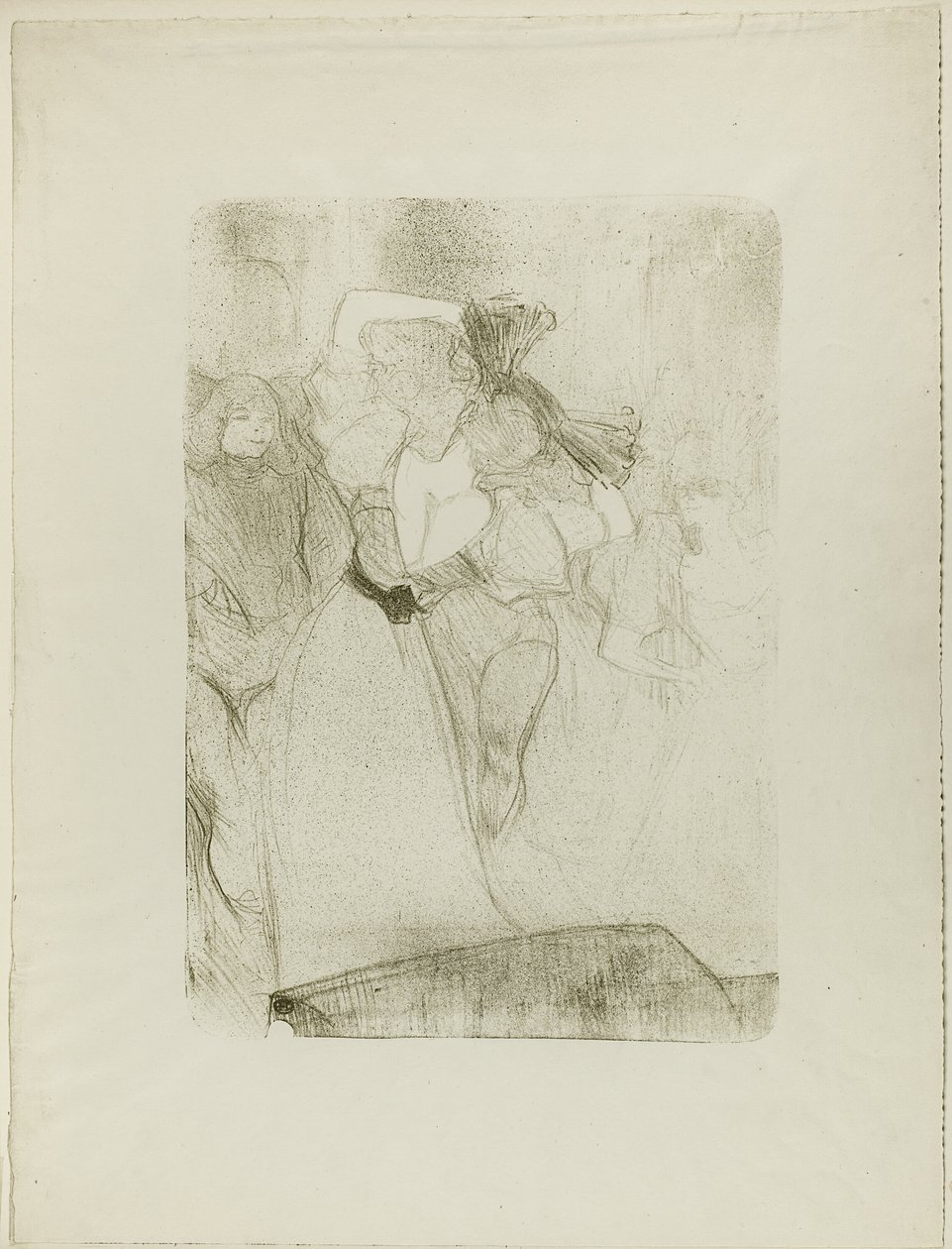 Rear View of Lender Dancing the Bolero in Chilpéric by Henri de Toulouse Lautrec
