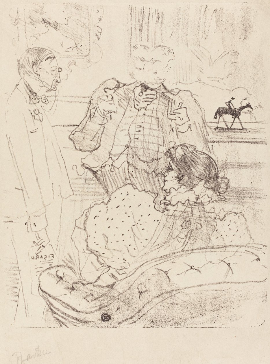 Rosmersholm; The Pledge by Henri de Toulouse Lautrec