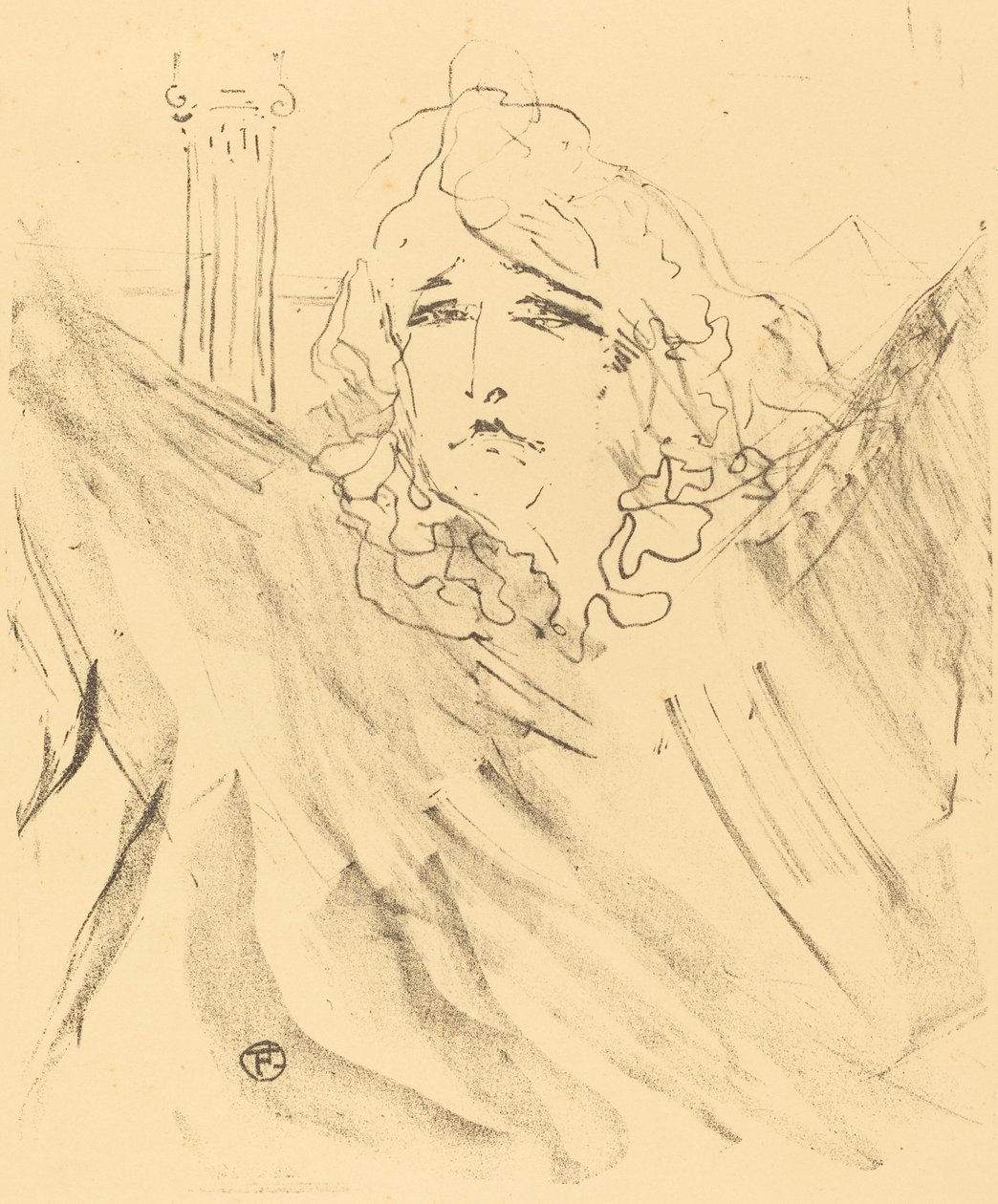 Sarah Bernhardt in 
