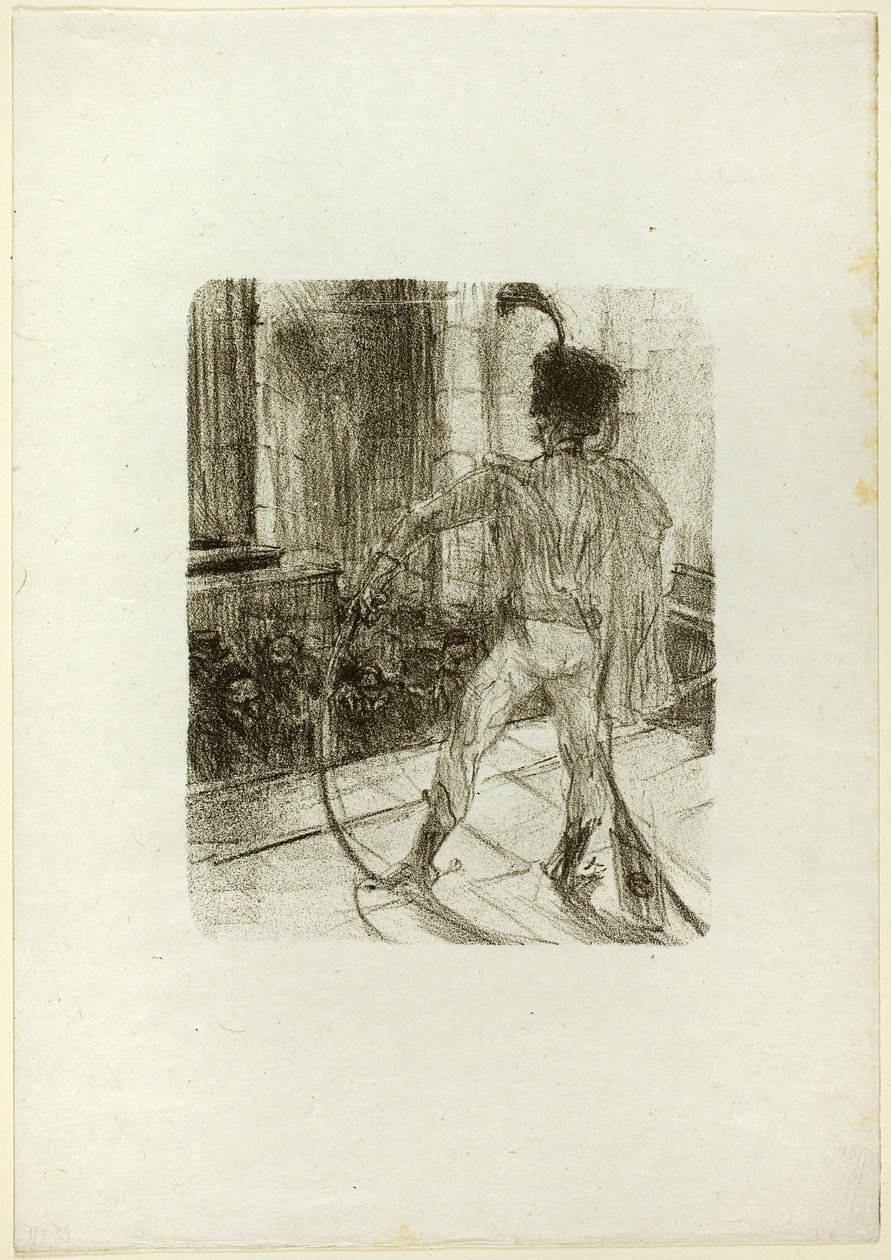 Schlomé Fuss in the Synagogue, from Au Pied du Sinaï by Henri de Toulouse Lautrec