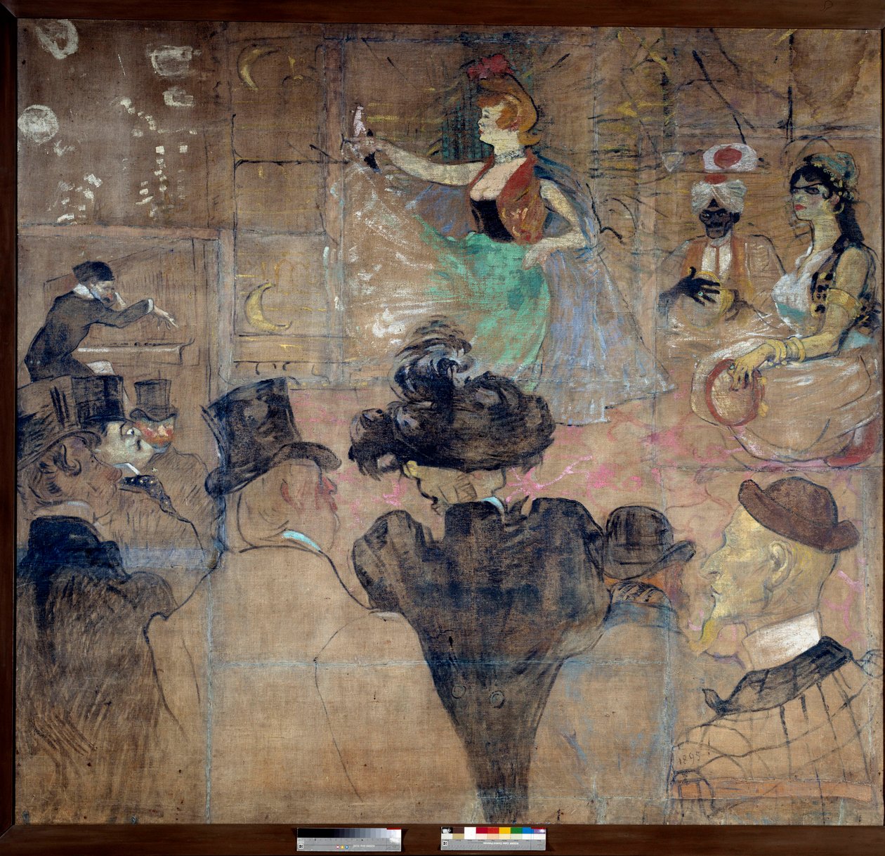 Sign for the House of the Goulue by Henri de Toulouse Lautrec