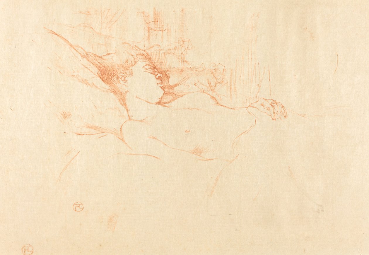 Sleep by Henri de Toulouse Lautrec