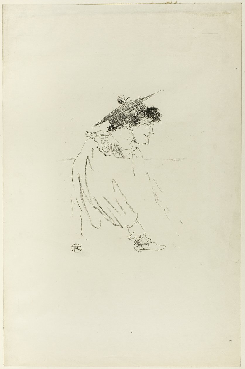 Small English Girl (Miss Dolly) by Henri de Toulouse Lautrec