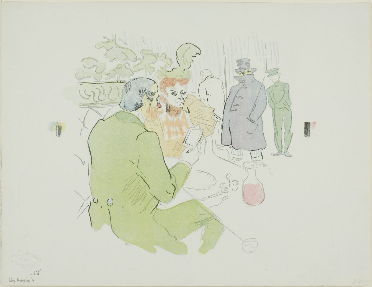 Snobbery by Henri de Toulouse Lautrec