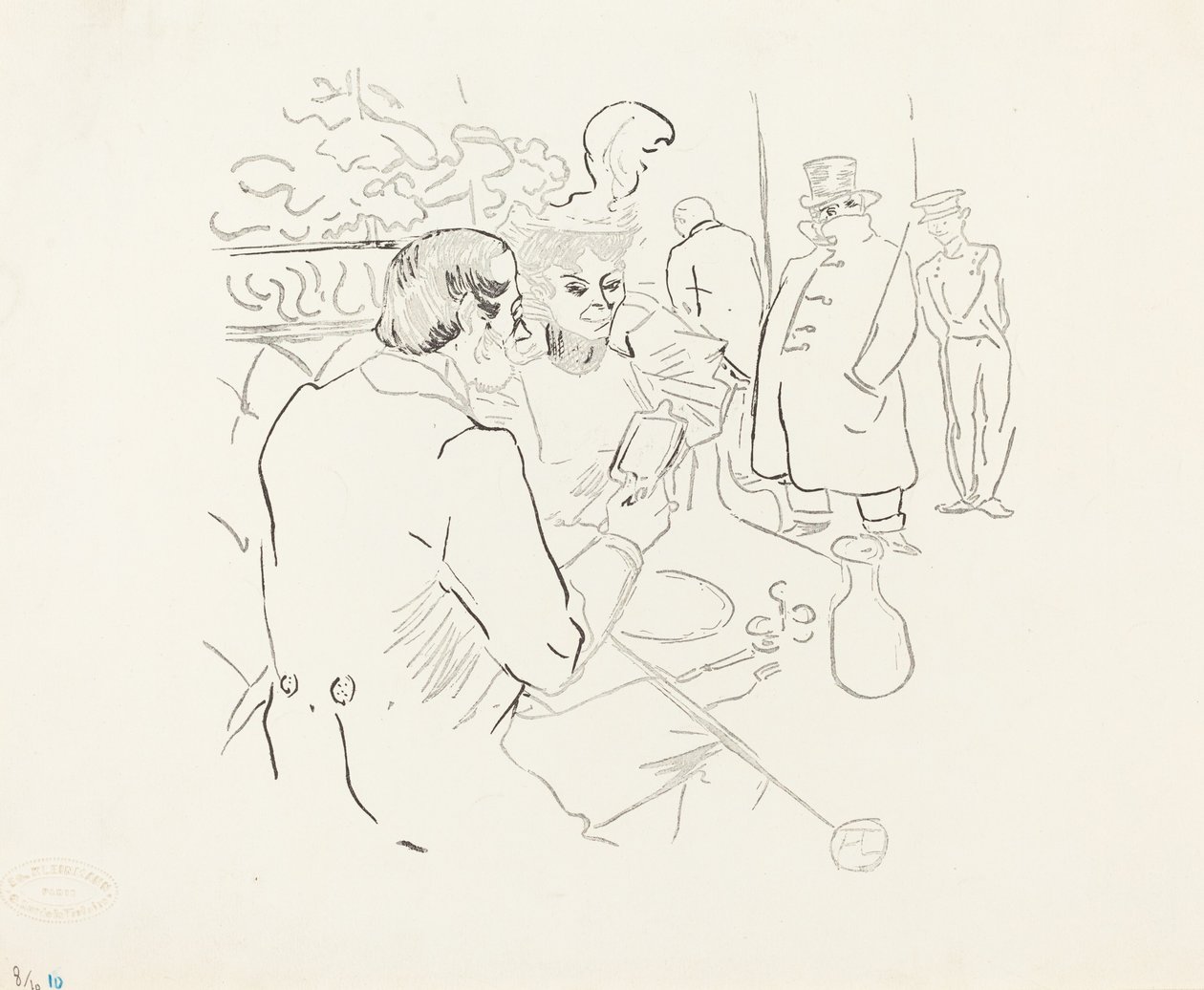 Snobism, 1895 by Henri de Toulouse Lautrec