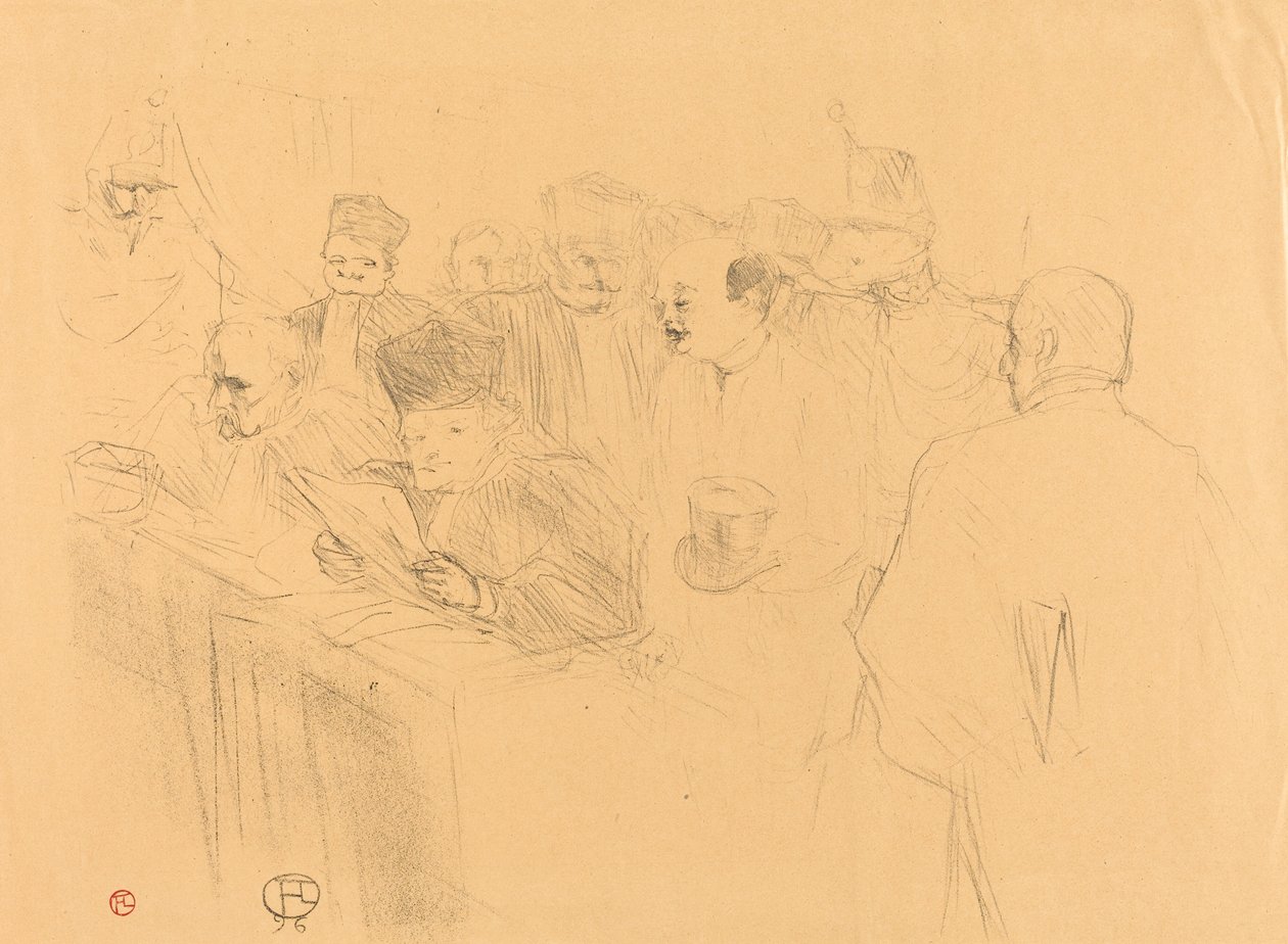 Deposition, 1896 by Henri de Toulouse Lautrec