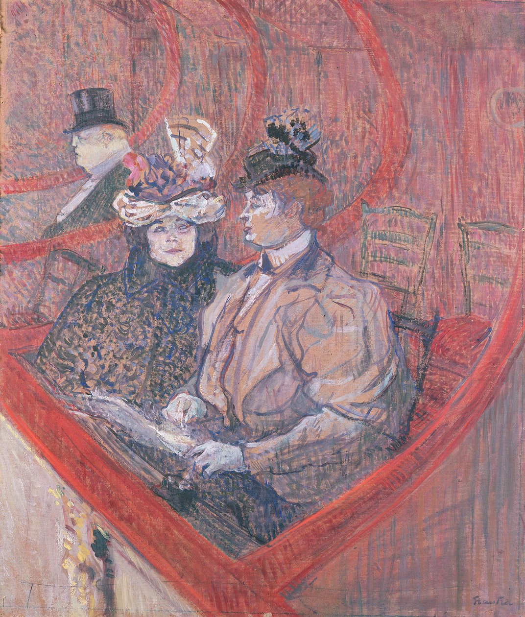 Study for La Grande Loge by Henri de Toulouse Lautrec