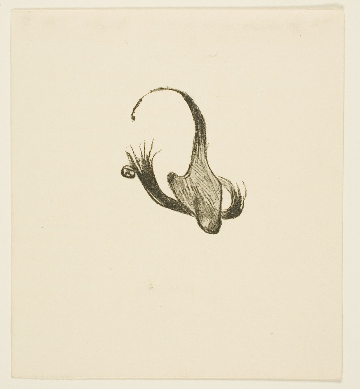 Tailpiece from Au Pied du Sinaï by Henri de Toulouse Lautrec