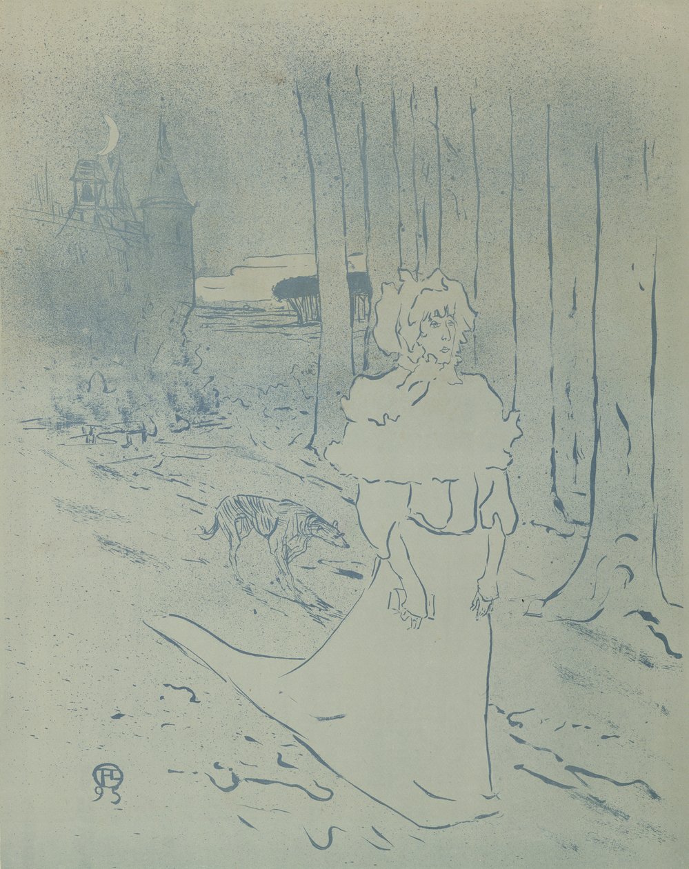 The Alarm Bell by Henri de Toulouse Lautrec