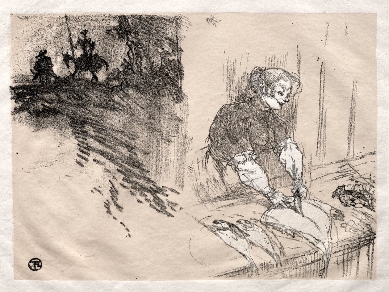 The Brief Joys: Cover by Henri de Toulouse Lautrec