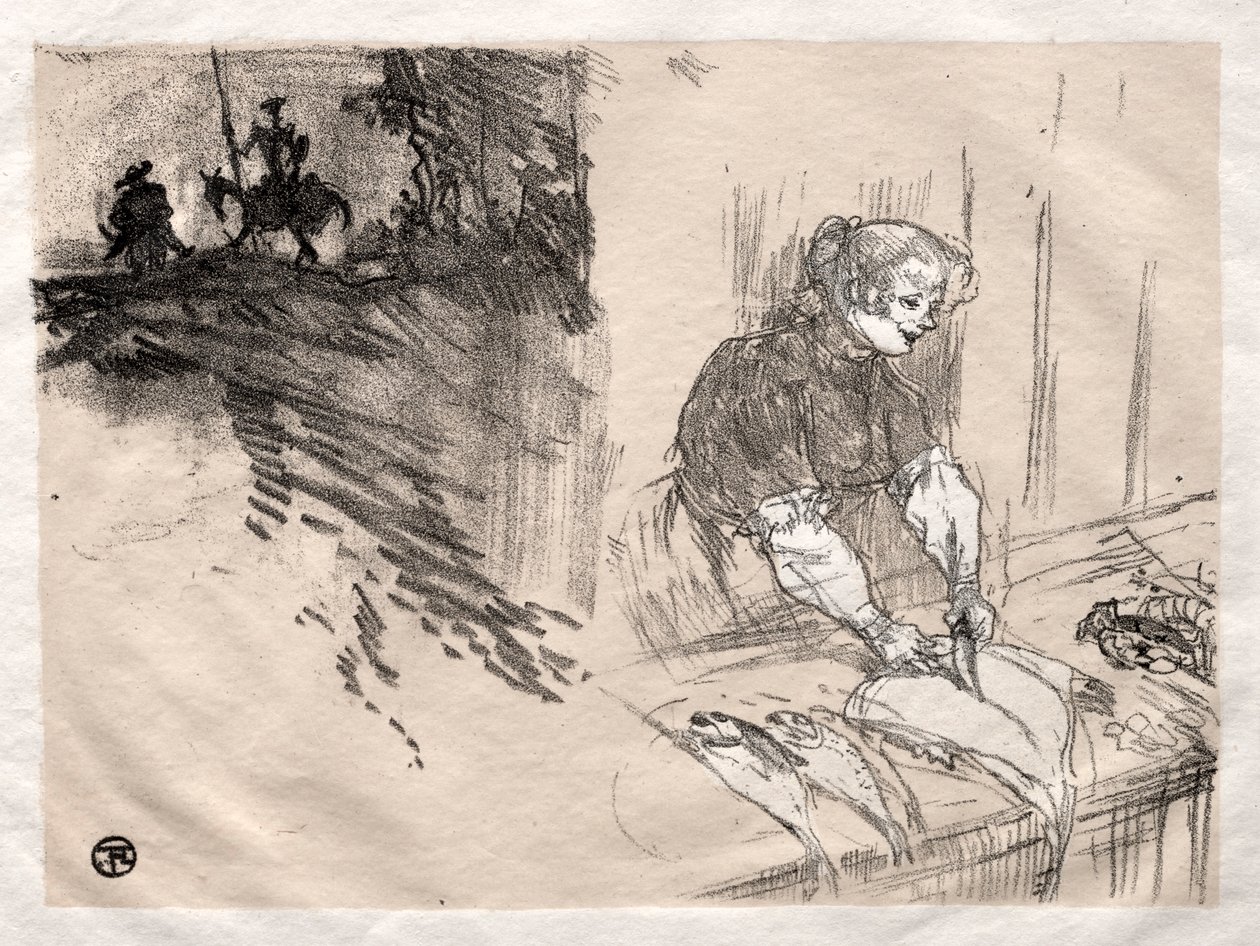 The Brief Joys: Cover by Henri de Toulouse Lautrec