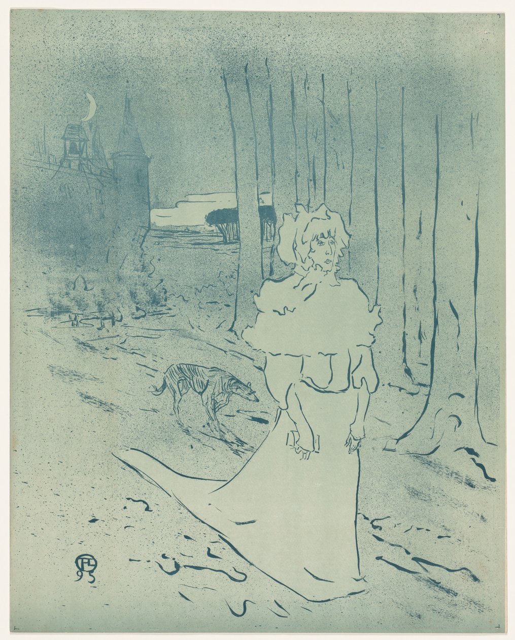 The Chatelaine or the Tocsin, 1895 by Henri de Toulouse Lautrec