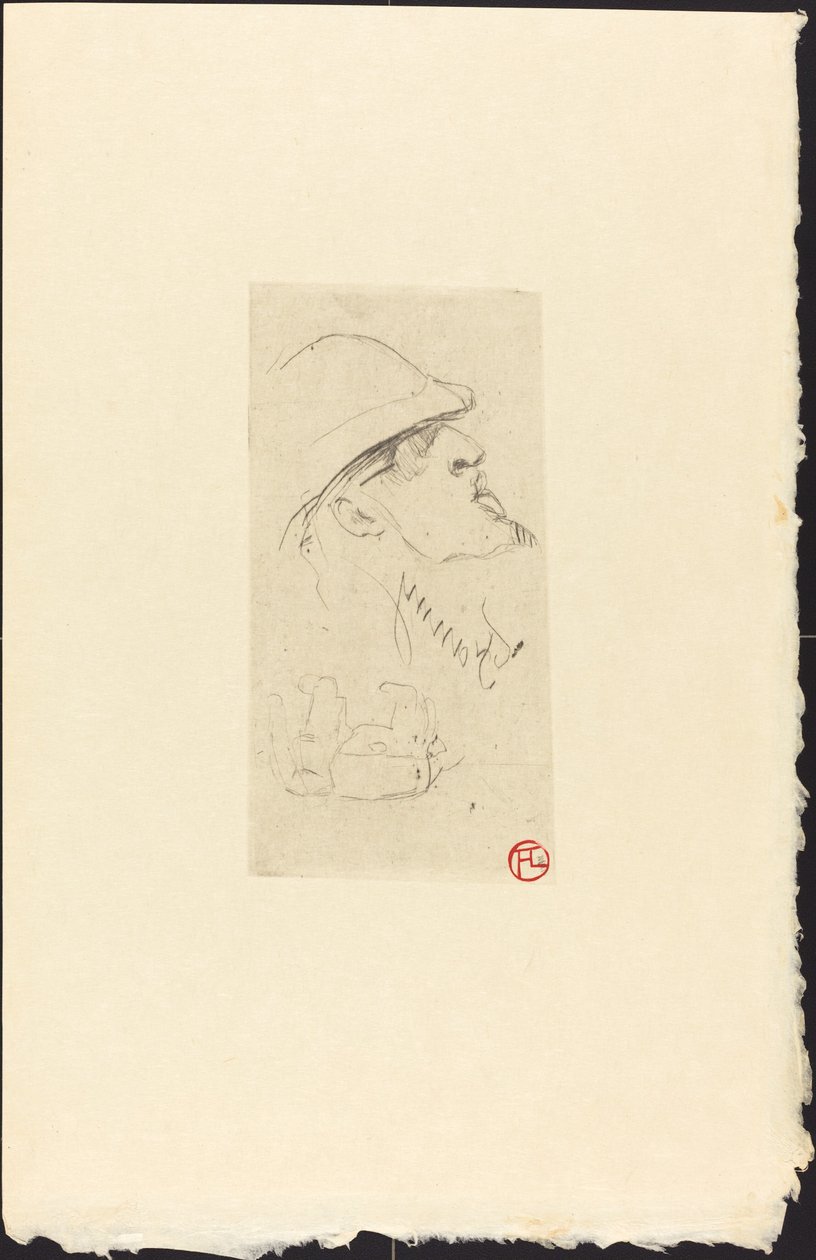 The Explorer Vicomte de Brettes, 1898 by Henri de Toulouse Lautrec