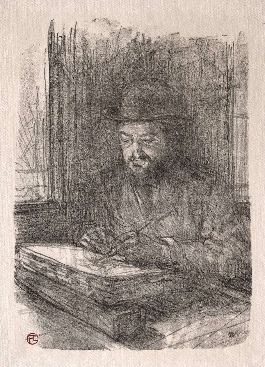 The Good Lithographer by Henri de Toulouse Lautrec
