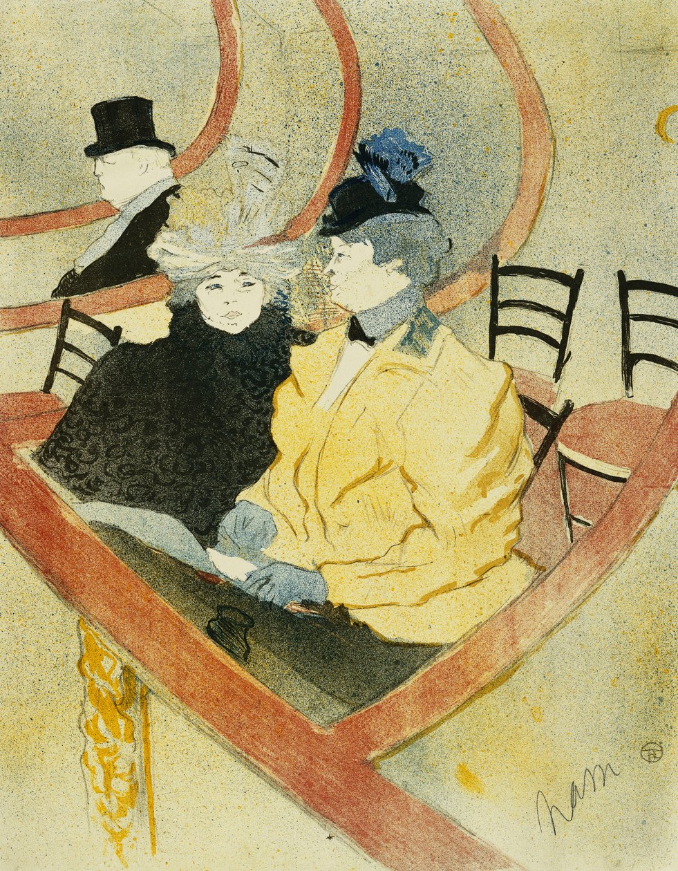 The Grand Lodge by Henri de Toulouse Lautrec