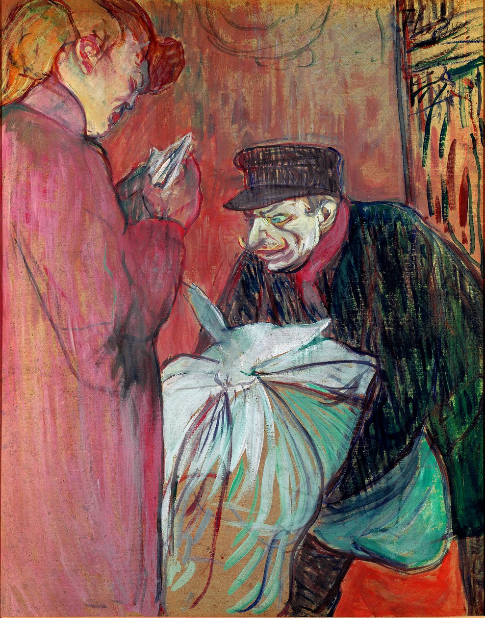The Laundry of the House by Henri de Toulouse Lautrec