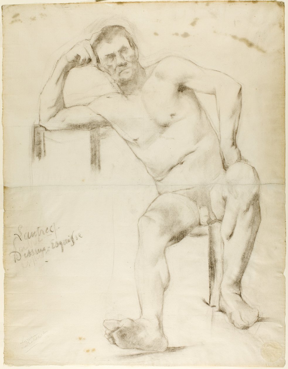The Model Nizzavena by Henri de Toulouse Lautrec