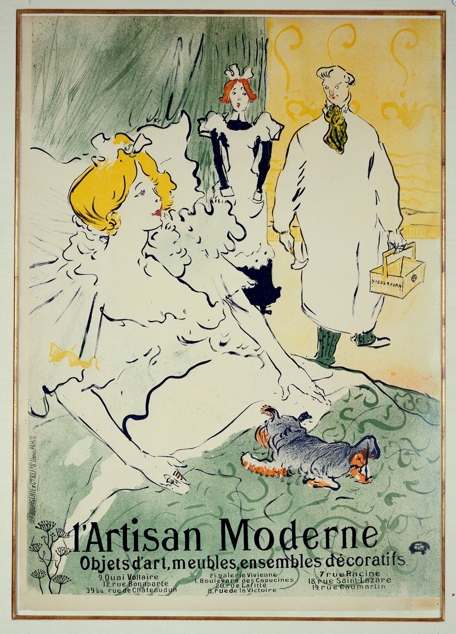 The Modern Artisan by Henri de Toulouse Lautrec