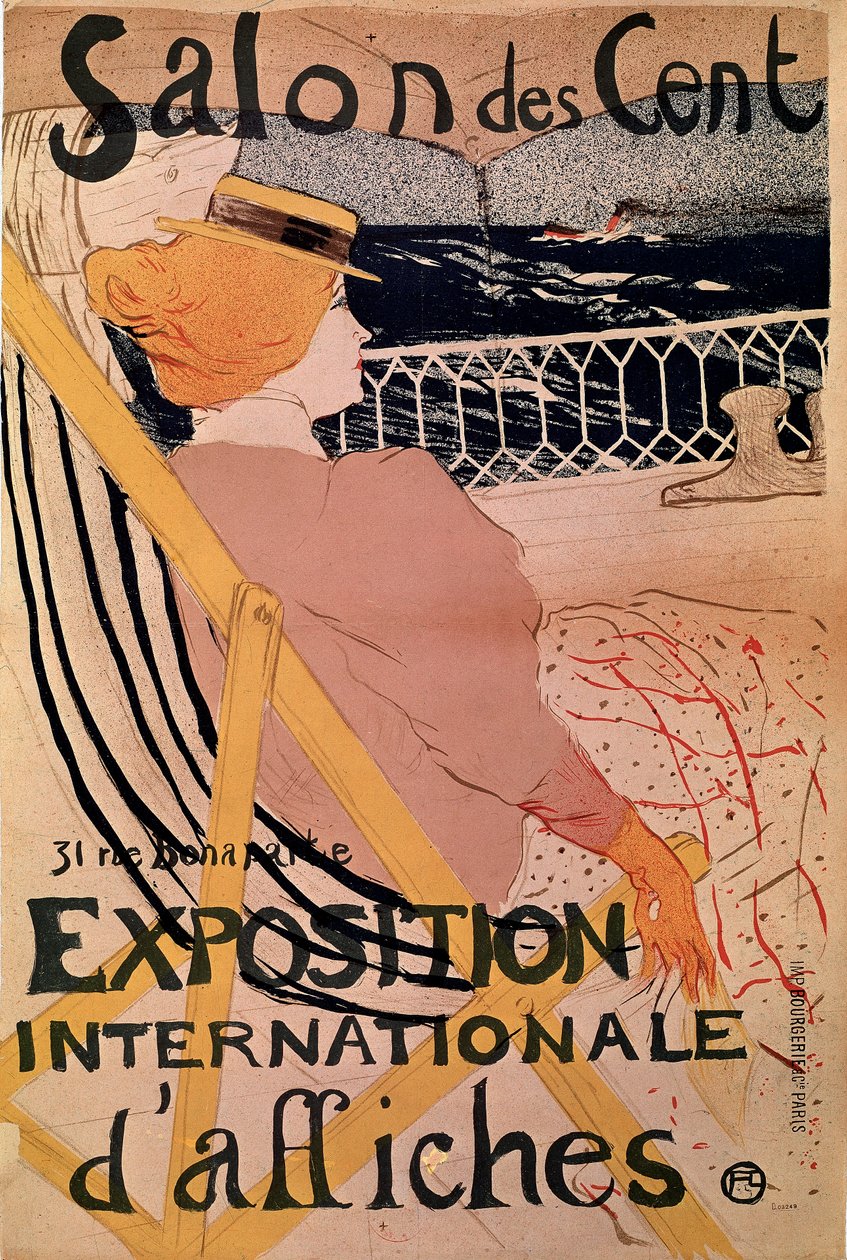 The Passagere of n. 54 by Henri de Toulouse Lautrec