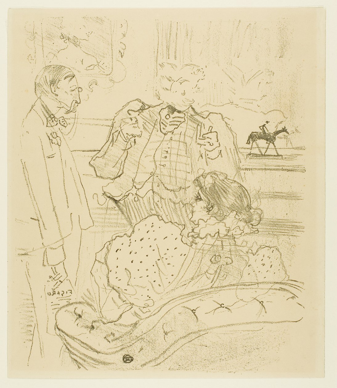 The Pledge by Henri de Toulouse Lautrec