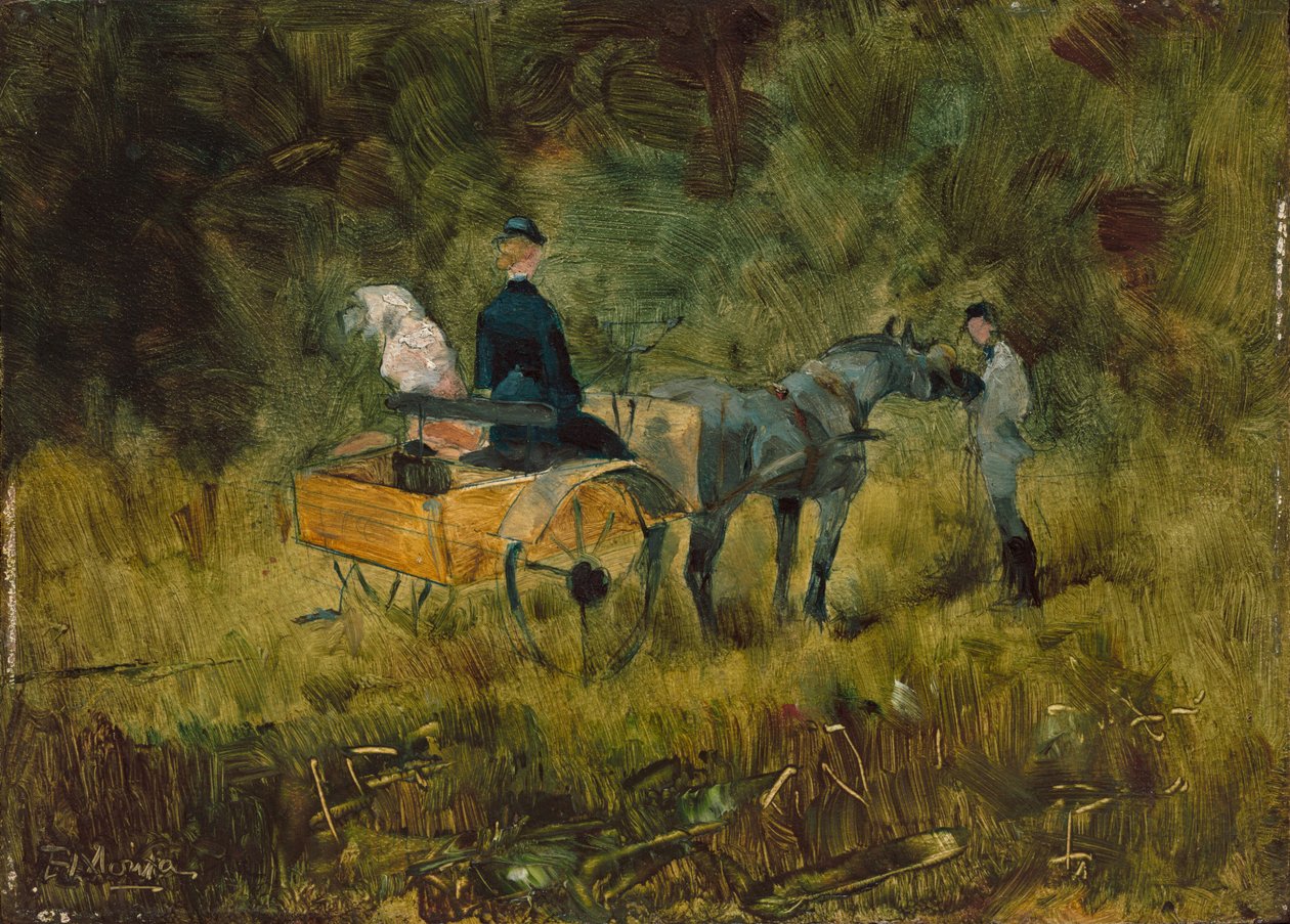 The Trap by Henri de Toulouse Lautrec