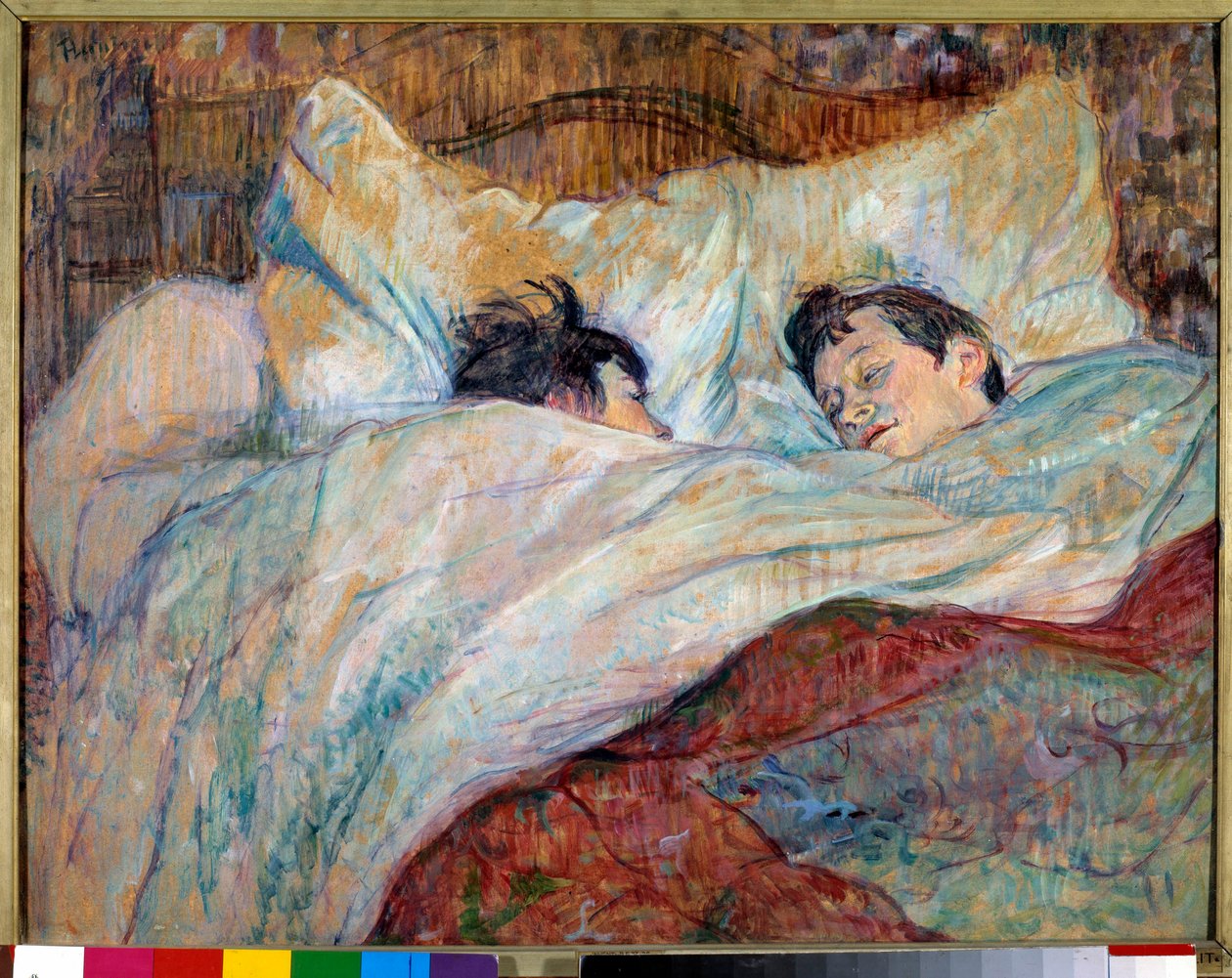 The Bed by Henri de Toulouse Lautrec