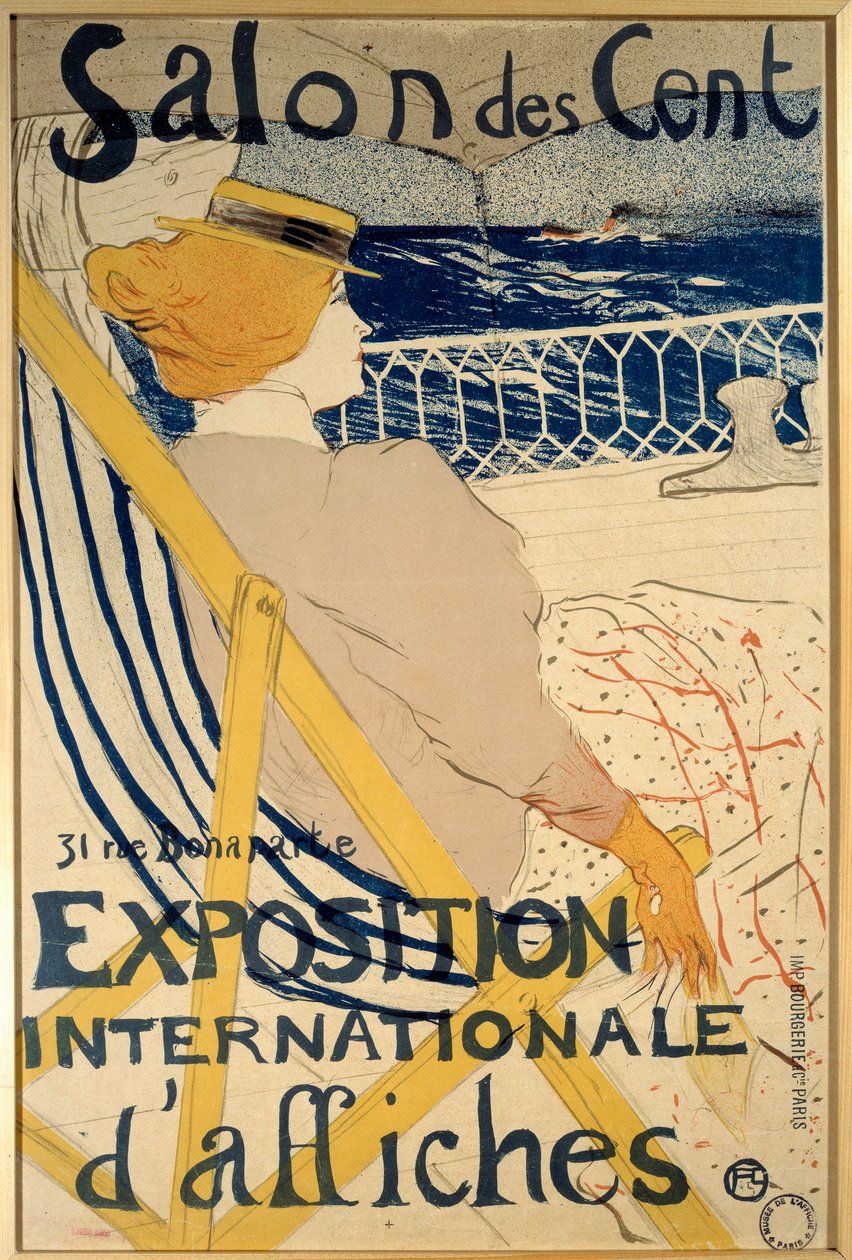 The passenger of the 54 yacht ride by Henri de Toulouse Lautrec