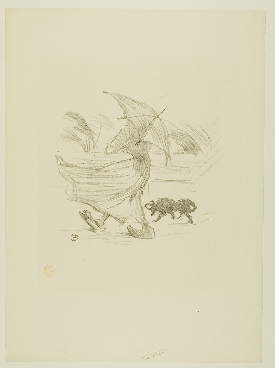 What the Rain Says by Henri de Toulouse Lautrec