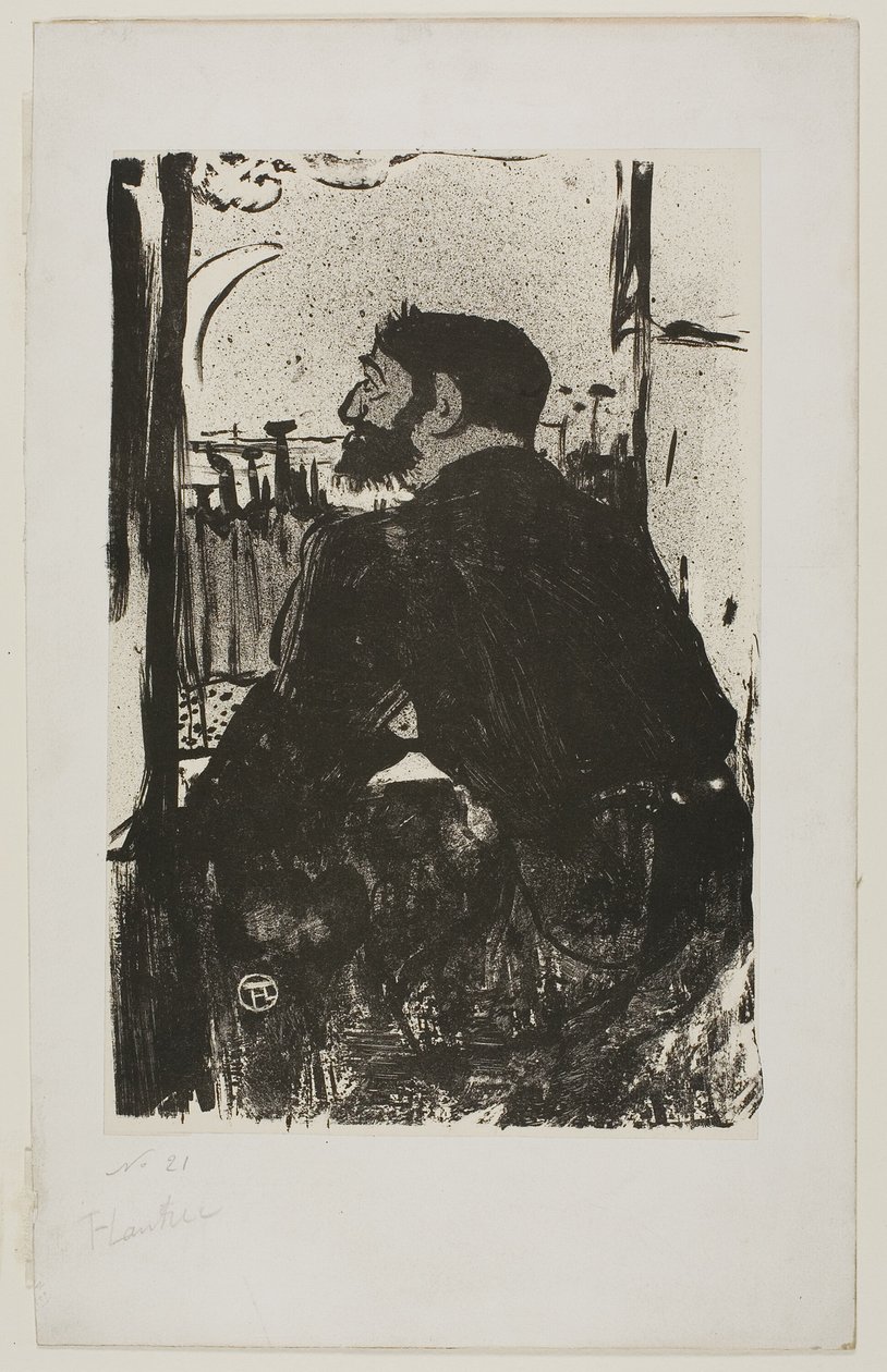 White Night by Henri de Toulouse Lautrec