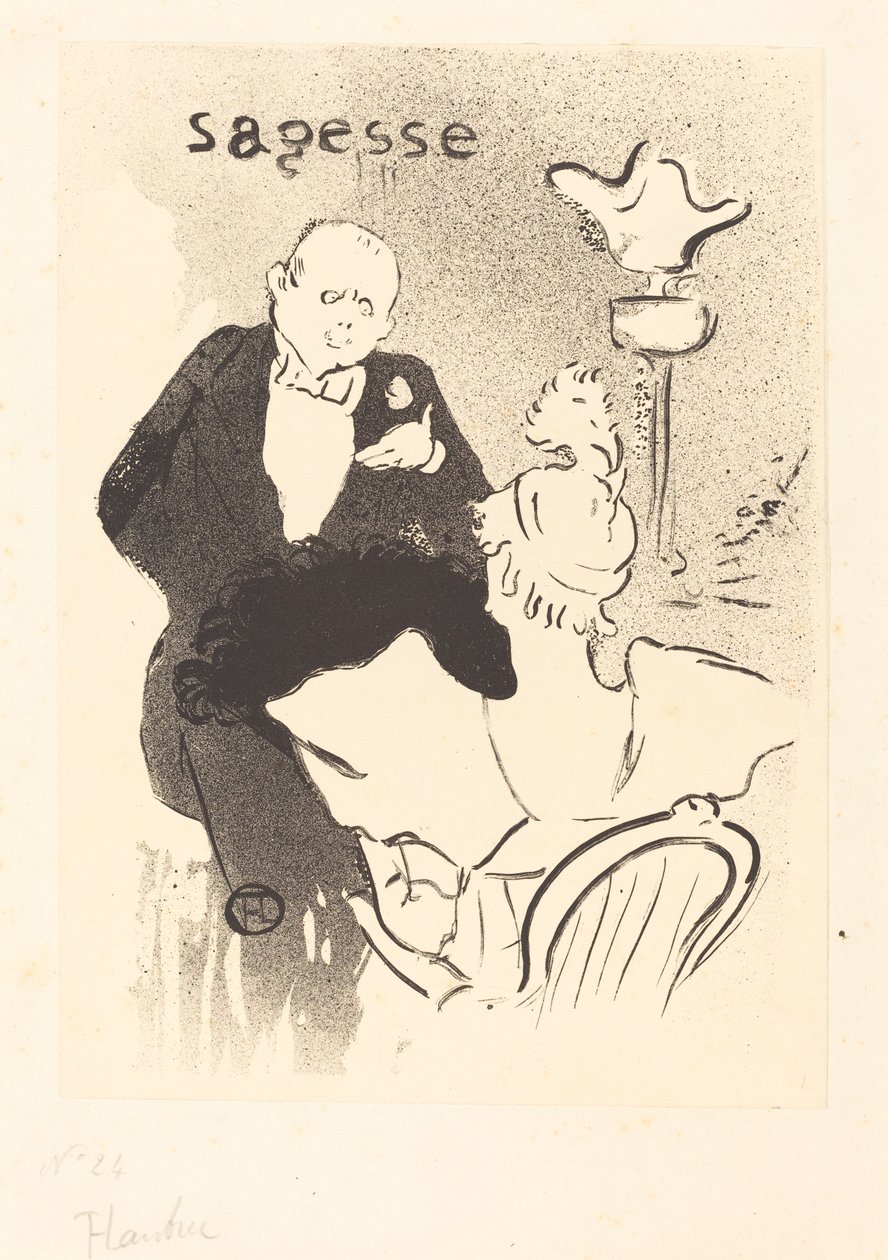 Wisdom by Henri de Toulouse Lautrec
