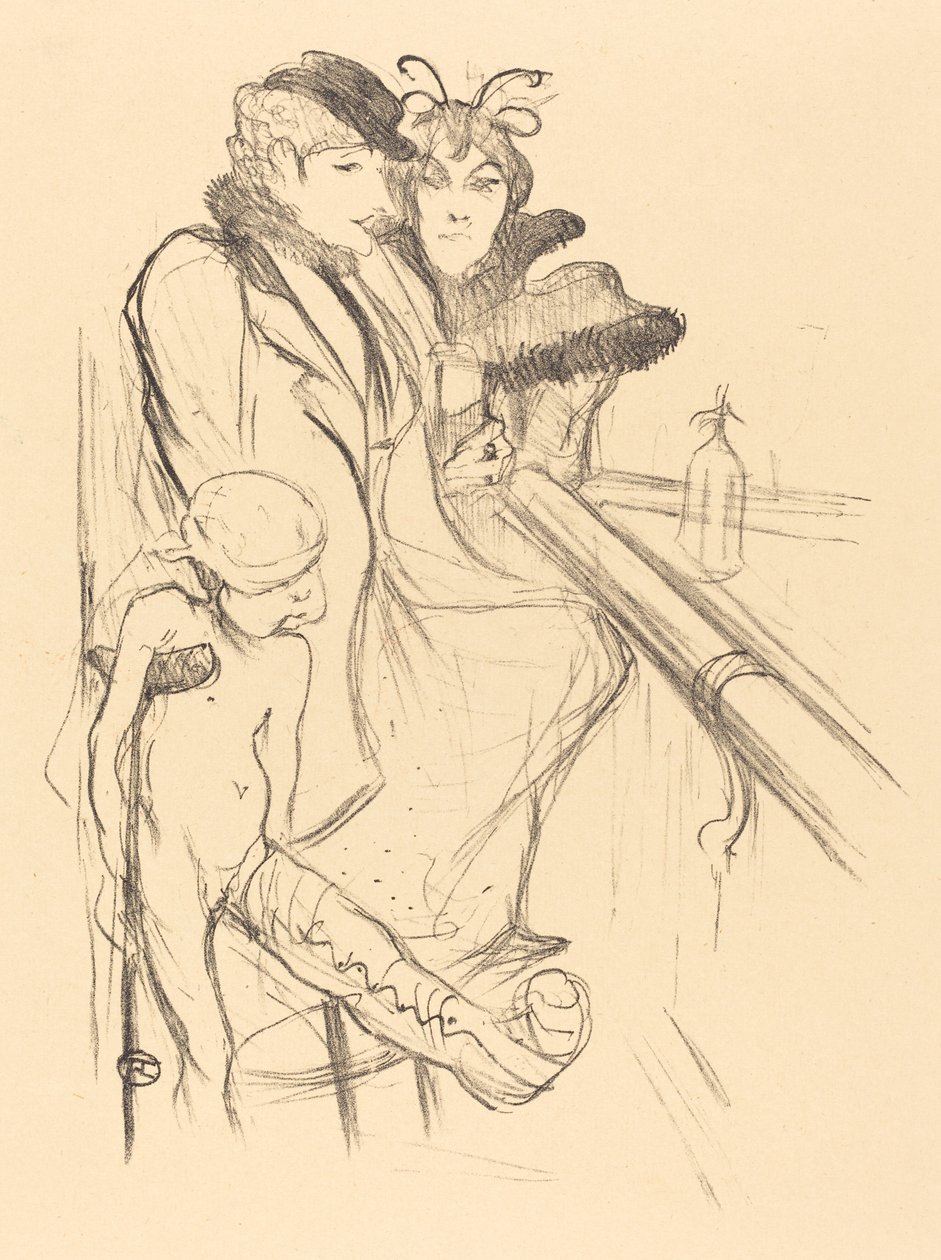 Wounded Eros by Henri de Toulouse Lautrec