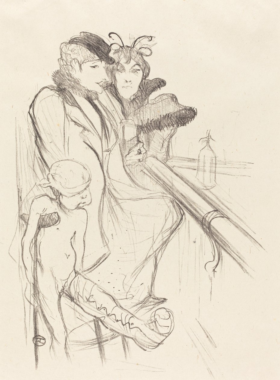 Wounded Eros by Henri de Toulouse Lautrec