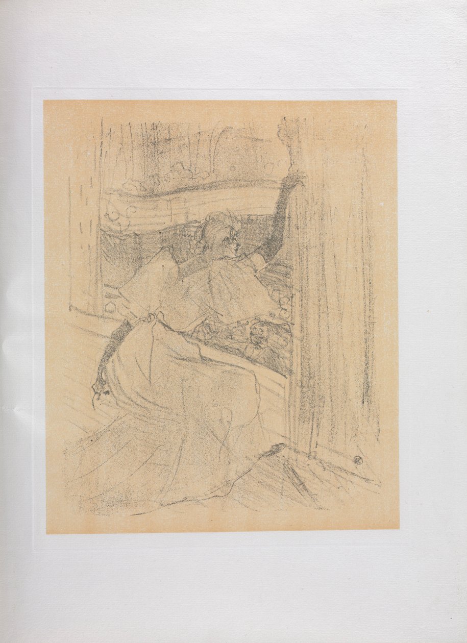 Yvette Guilbert-English Series: Saluting the Public, 1898 by Henri de Toulouse Lautrec
