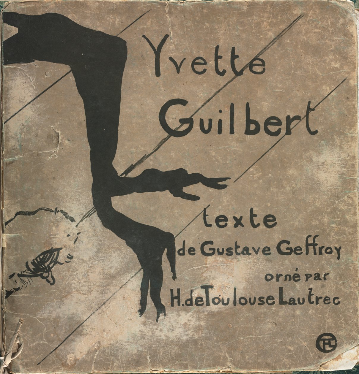 Yvette Guilbert - French Series: Cover by Henri de Toulouse Lautrec