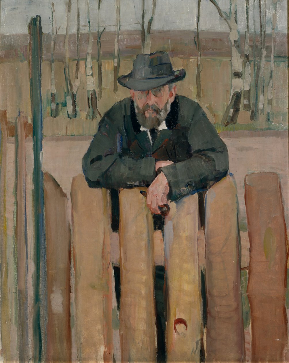 Portrait of Hans Jaeger by Henrik Lund