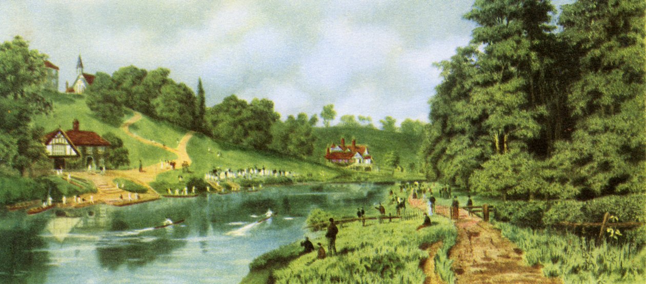 Shrewsbury School Regatta by Henry B. after Wimbush