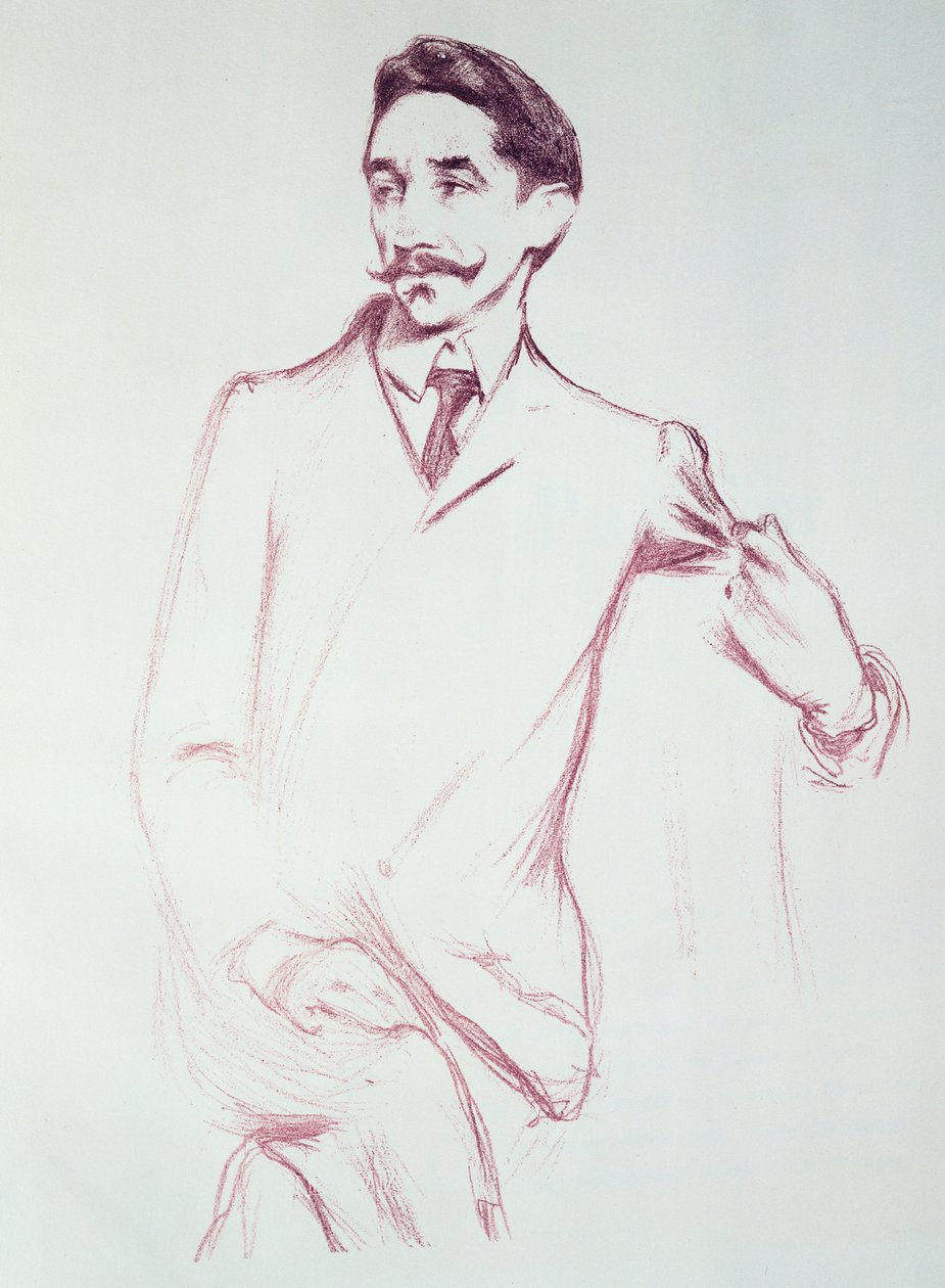 Portrait of Robert de Montesquiou (1855-1921) 1901 by Henry Bataille