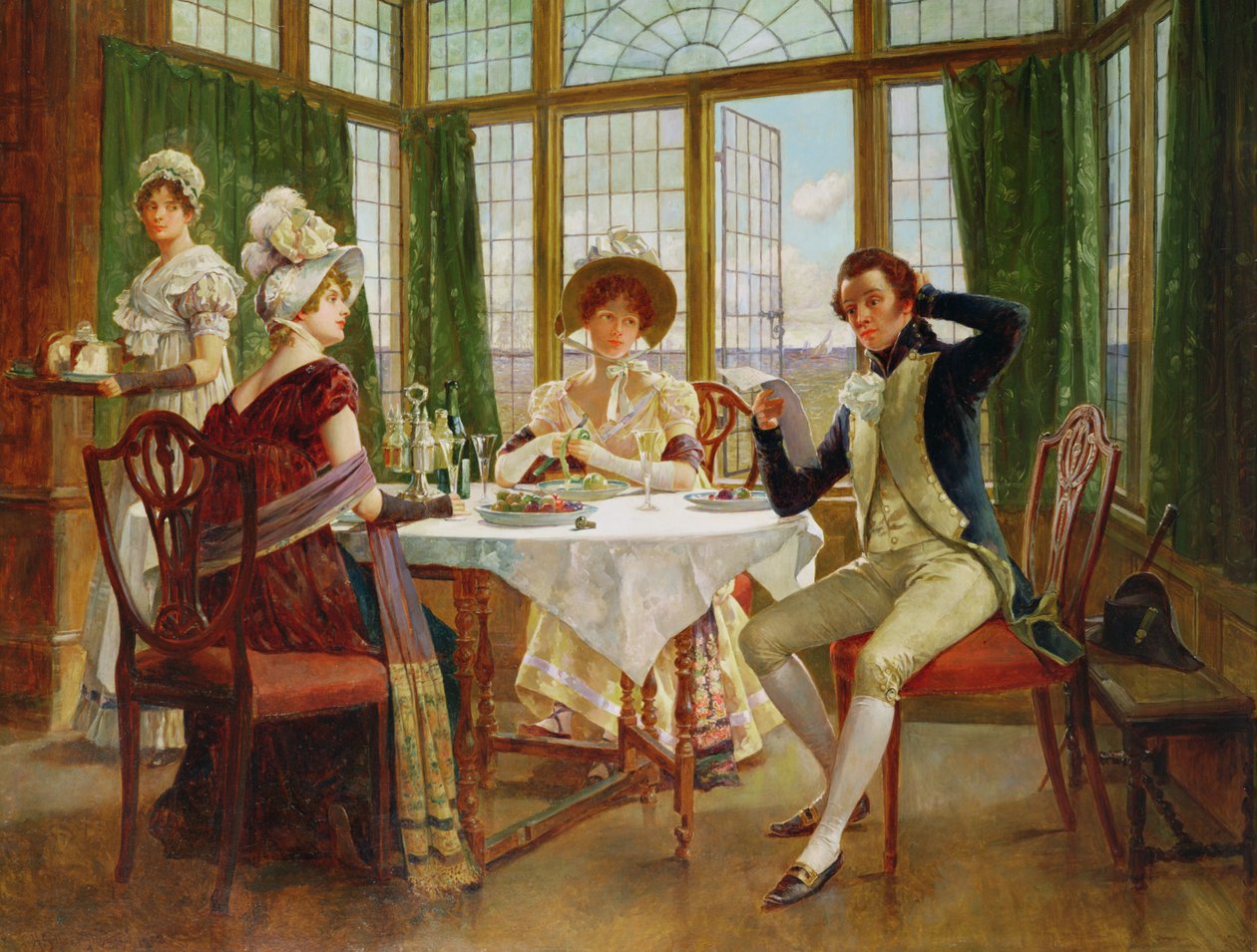 The Reckoning by Henry Gillard Glindoni