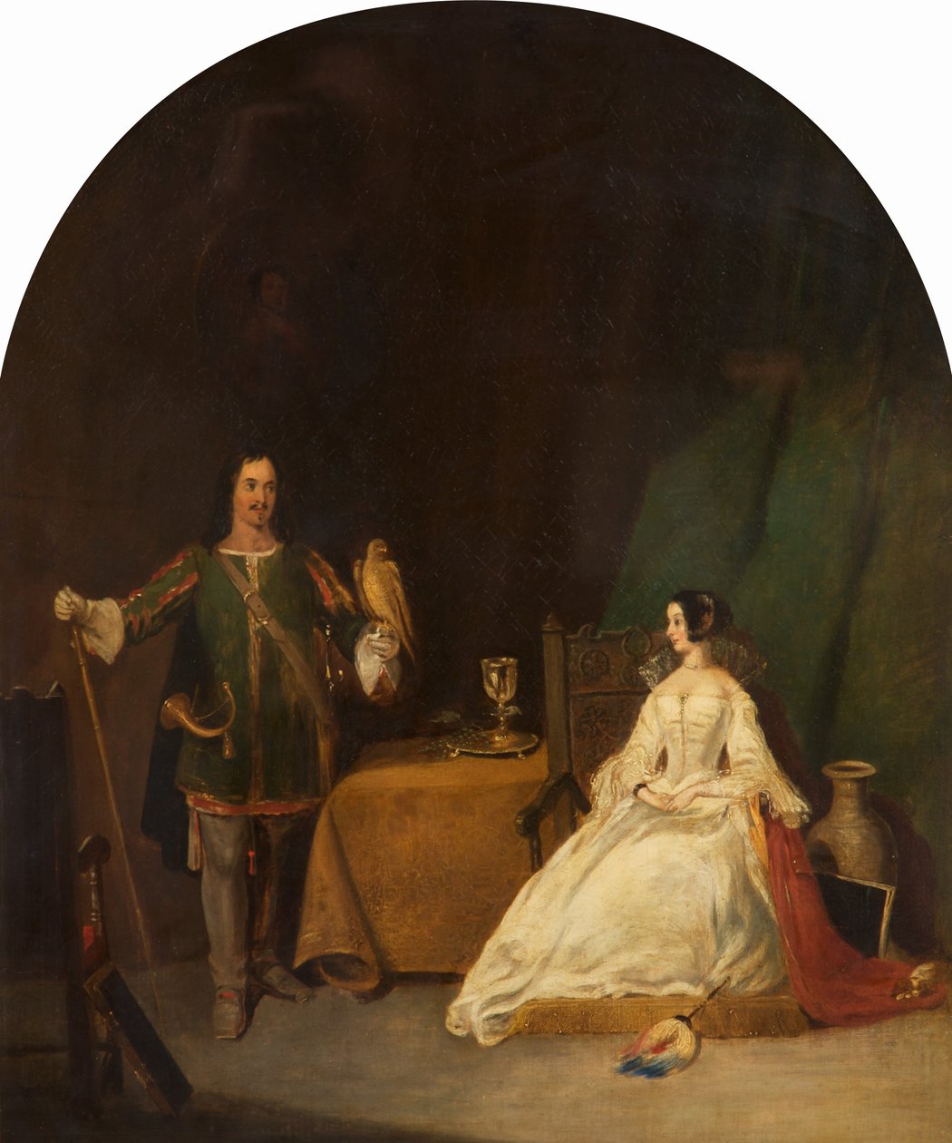 The Betrothed, 1820-32 by Henry Liverseege