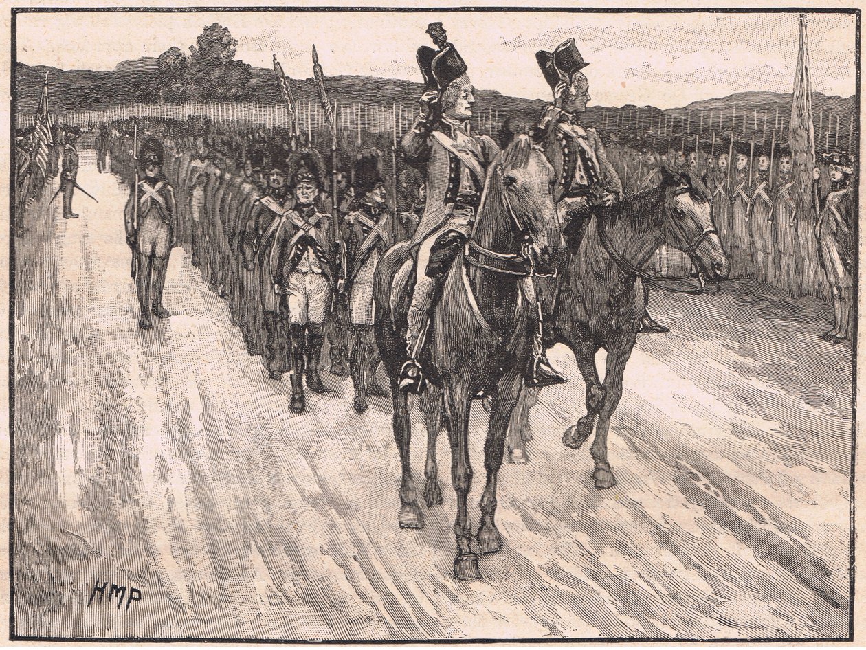 Surrender of Lord Cornwallis, Yorktown AD 1781 by Henry Marriott Paget